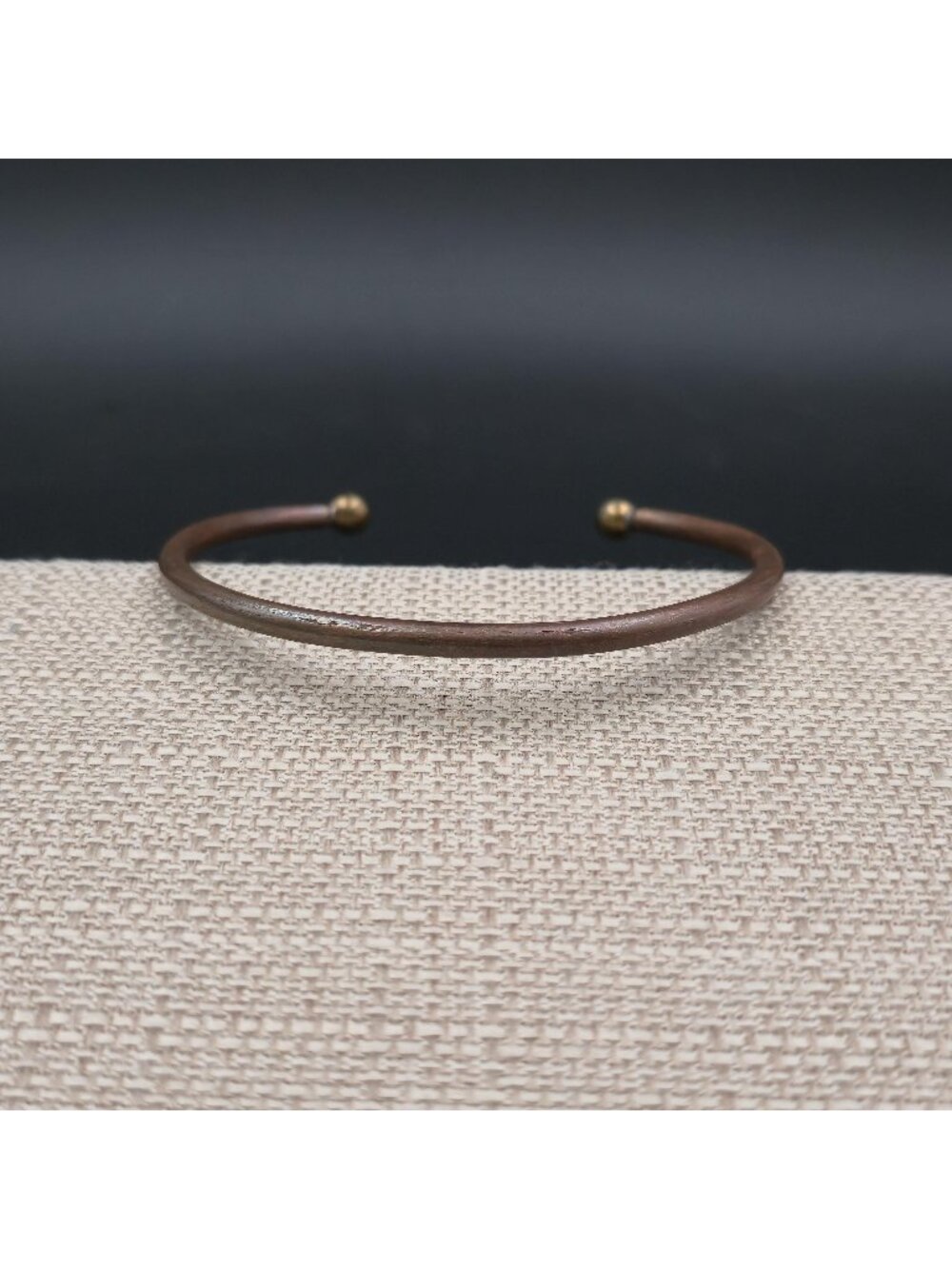10 Inch Simple Unisex Copper Torque, Adjustable Boho Armlet B1209